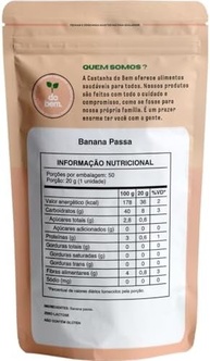 Banana Passa - Castanha do Bem - 250g - imagem 2