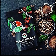Café Black Tucano Premium: Grãos 250g de Sabor Intenso - imagem 4