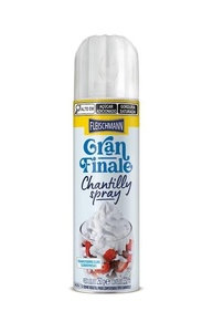 Gran Finale Chantilly Spray, Fleischmann 250g, 232ml - imagem 2
