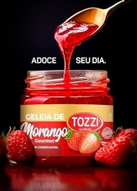 Tozzi Geléia de Morango Gourmet 250g - imagem 4