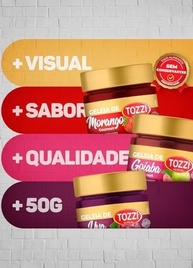 Tozzi Geléia de Goiaba Gourmet Pote 250g - imagem 3