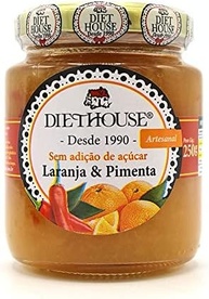 Doce de Laranja e Pimenta Sem Açúcar Diet House 250g - imagem 1