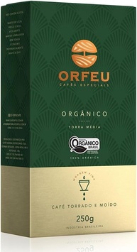 ORFEU Café Moído Orgânico Orfeu 250G - imagem 1