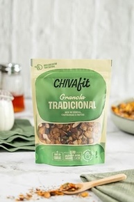 Granola Tradicional Chiva Fit | Granola Sem Açúcar, Sem Lactose, Sem Glúten, Vegana | 250g - imagem 4