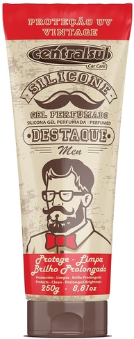 Centralsul Química Silicone Gel Vintage 250g: Brilho e Proteção Duradoura - imagem 1