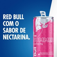Red Bull Energético, Summer Edition, Nectarina, 250ml - imagem 4