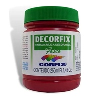 Corfix - Tinta Acrílica Fosca 250ml C/3 - Ideal para Decoração e Pintura Profissional - imagem 1