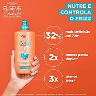 Cachos Longos dos Sonhos: Creme Para Pentear Elseve 250ml - imagem 2