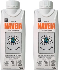 Kit 2X: Bebida Vegetal de Aveia Barista Naveia 250ml - imagem 1
