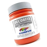 Tinta Decorfix Brilhante 437 Vermelho Escarlate 250ml - Secagem Rápida e Alta Cobertura - imagem 3