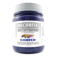 Tinta Decorfix Brilhante 329 Violeta 250ml - Acabamento Elegante e Secagem Rápida - imagem 1