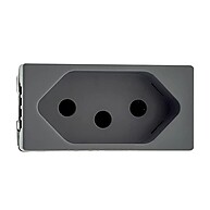 Tomada Modular PialPlus: 1 Posto, 10A, 250V - imagem 2