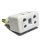 Adaptador Tomada Bob Esponja Benjamin 10A/20A Bivolt - Plug Pino Grosso 250V - imagem 2