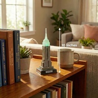 Réplica de LED do Empire State Building 25,4 cm - Luz Colorida com Efeitos para Decoração e Presente de Nova York - imagem 3