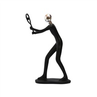 Estatueta de Resina de Homem Tenista 25,5 cm – Decore com Esporte e Estilo - imagem 2