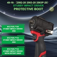 Bota Protetora Milwaukee M12 49-16-2563: Proteção Essencial para sua Chave de Impacto - imagem 3