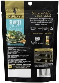 Kalassi Snack Gergelim Alga Marinha E Amêndoa Sem Glúten Sachê 25G - imagem 1