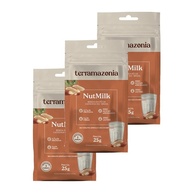 Kit 3X: Bebida Vegetal de Castanha do Pará em Pó NutMilk Sachê Terramazônia 25g - imagem 2