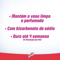 Harpic Pedra Sanitária Aroma Plus Flores do Campo 25g - Limpeza e Fragrância Duradoura - imagem 4