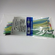 Abraçadeiras de Nylon Brasfort 2,5x200mm - Cores Variadas (50 Peças) - imagem 3