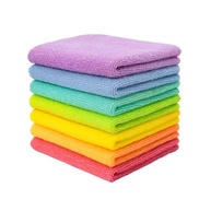 Kit 5 Panos de Limpeza em Microfibra 25x25cm - Alta Absorção e Versatilidade - imagem 2