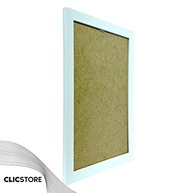 Moldura 25x35 cm Branca Sem Vidro - Ideal para Fotos, Quadros e Cartazes - imagem 2