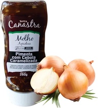 Molho/Geleia de Pimenta 260g - Escolha seu Sabor Preferido! Sabor Intenso e Picante para Todos os Gostos | Ideal para Acompanhamentos e Petiscos (Pimenta com Cebola Caramelizada) - imagem 1