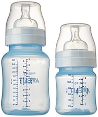 Mamadeiras Anti-Cólica AVENT 125ml + 260ml com Bico Extra - Azul e Multi-colorido - imagem 3