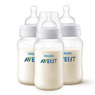 Kit 3 Mamadeiras Anti-Cólica 260ml Philips Avent - Conforto e Segurança para Bebês - imagem 2