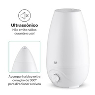 Umidificador de Ar Easy Air 2,6L com Aromaterapia | Bivolt Silencioso para Ambientes Confortáveis - imagem 4