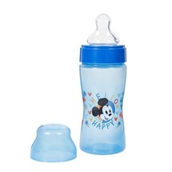 BabyGo Mamadeira Wide Neck 270ml Azul Mickey - Bico Macio, Livre de BPA, Antivazamento - imagem 3