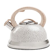 Chaleira Roma Brinox: Apito e Design Vanilla 2,7L - imagem 2