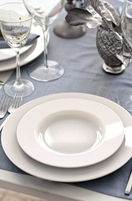 Prato Raso Tramontina Elena 28 cm em Porcelana Premium - Alta Resistência e Design Elegante - imagem 2