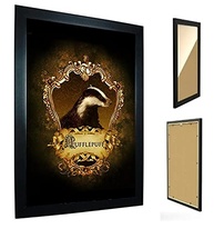 Quadro Moldura Harry Potter Lufa-Lufa Hufflepuff 28cm - Decore com Magia - imagem 1