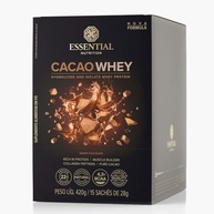 Cacao Whey 28g Essential Nutrition 15 Sachês - imagem 2