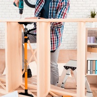 Suporte Telescópico Drywall: Até 30Kg - 50 a 290cm - imagem 2