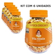 Tia Sônia, Kit 6 Tapioca Crocante Granola Baixo Sódio Tia Sônia 290g - imagem 4