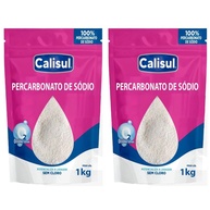 Kit 2 Percarbonato de Sódio 100% Puro 2kg - Alvejante Natural Sem Cloro para Roupas e Limpeza Doméstica - imagem 1