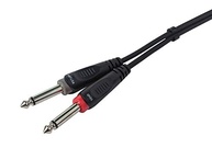 Cabo Adaptador Monoprice TRS para 2x TS 0.6cm (2m) - Conexão Profissional e Durável - imagem 4