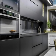 Adesivo Vinil Impermeável para Geladeira e Móveis | Preto Fosco 2m x 60cm - imagem 3
