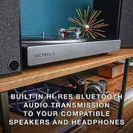 Victrola Stream Carbon: Toca-Discos Wi-Fi Premium com Ortofon 2M e Bluetooth - imagem 4