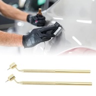 TOPINCN 2PCS 0.5mm & 0.7mm Governando Pen Set, Ajustável Slant Nib Paint Pen, Alumínio Skid Resistência Handle Fluid Writer para Retocar Reparação, Desenho de Arte, Cerâmica & DIY - imagem 5