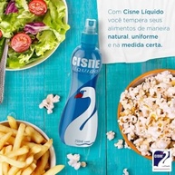 Sal Cisne Líquido Spray 250ml Ideal Para Pipoca Sem Oleo e Saladas kit 2Un - imagem 3