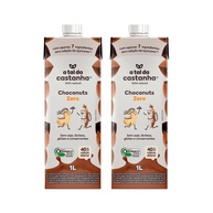 Kit 2X: Leite Vegetal Choconuts Zero Açúcar Orgânico A Tal da Castanha 1L - imagem 2