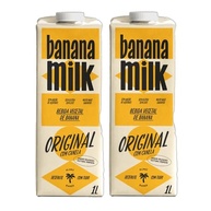 Kit 2X: Leite Vegetal de Banana Original com Canela Banana Milk 1L - imagem 2
