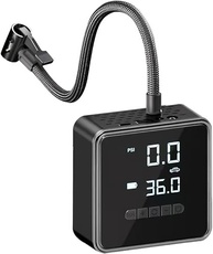 Compressor de Ar Portátil 150 PSI: Inflador Inteligente 2x Mais Rápido para Pneus de Carro, Moto e Bike - imagem 2
