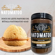Kit 2x Doce de Leite de Búfala Natomatoo 400g Cremoso, Artesanal e Gourmet - imagem 2