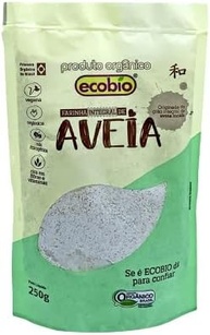 Kit 2X: Farinha de Aveia Orgânica Ecobio 250g - imagem 1