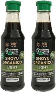 Kit 2X: Shoyu Orgânico Light MN Food 150ml - imagem 1