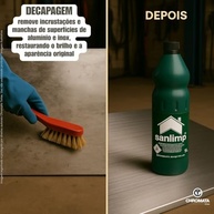 Kit Sanlimp Limpa Pedra e Pisos 2x1L - Ácido Muriático Profissional para Limpeza Pós-Obra - imagem 5